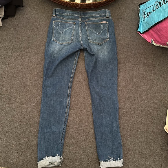 Hudson ripped cropped jeans size 26 - Picture 3 of 3